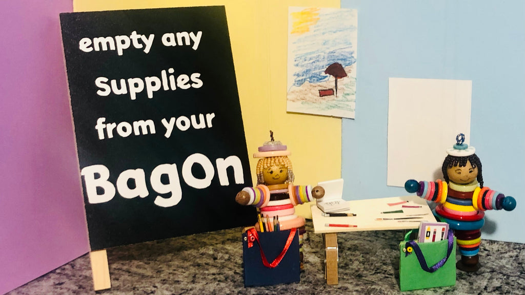 Empty any supplies from your BagOn.